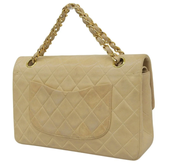Pre-owned Chanel Matelassé 25 Double Flap Chain Shoulder Bag