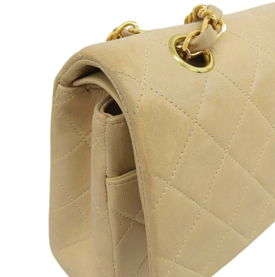 Pre-owned Chanel Matelassé 25 Double Flap Chain Shoulder Bag